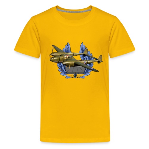 P-38 Lightning - Teenager Premium T-Shirt