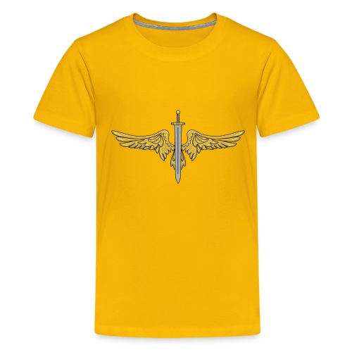 Flügeln - Teenager Premium T-Shirt