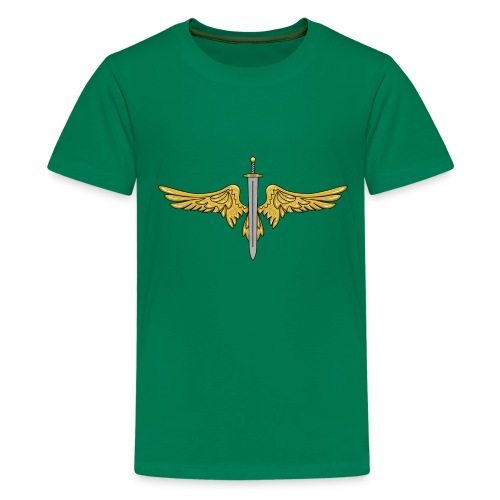 Flügeln - Teenager Premium T-Shirt