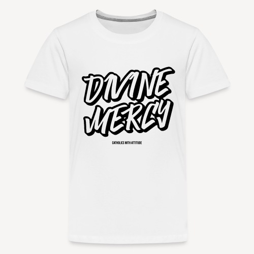 DIVINE MERCY - Teenage Premium T-Shirt