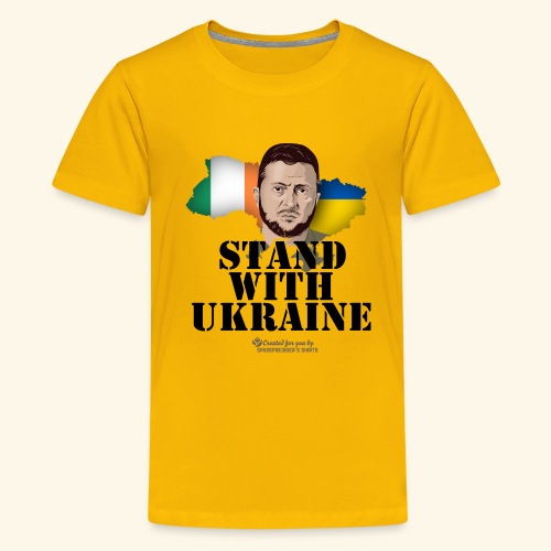 Ukraine Irland - Teenager Premium T-Shirt