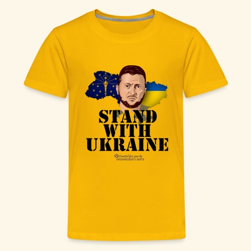 Ukraine Indiana Selenskyj - Teenager Premium T-Shirt