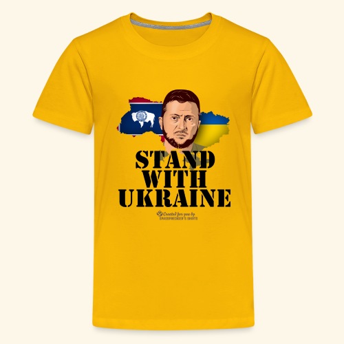 Ukraine Wyoming - Teenager Premium T-Shirt