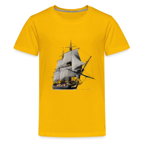 Segelschiff - Teenager Premium T-Shirt