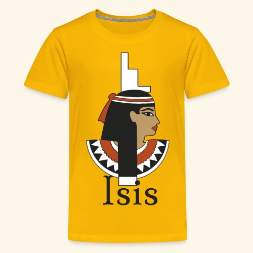Isis Diosa del Universo - Camiseta premium adolescente