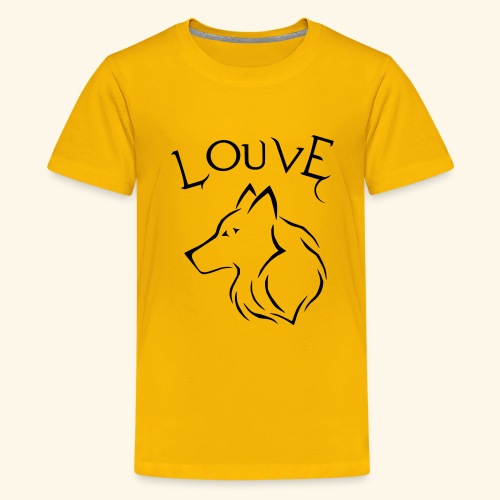 Louve - T-shirt Premium Ado