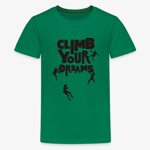Scale your dreams - Teenage Premium T-Shirt