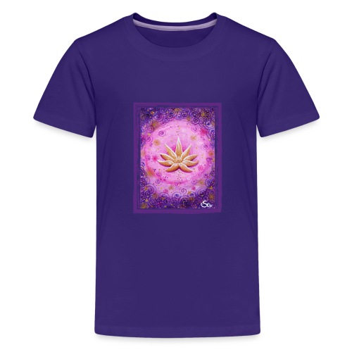 Goldener Lotus - Sonja Ariel von Staden - Teenager Premium T-Shirt