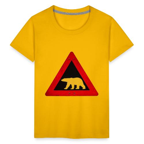 Achtung Eisbär - Teenager Premium T-Shirt