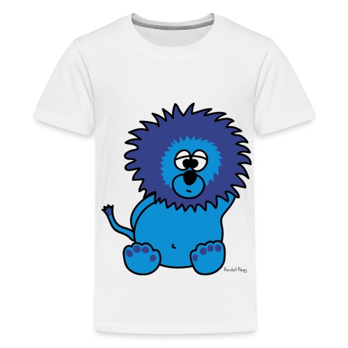 Litchee Le Lion Bleu - T-shirt Premium Ado