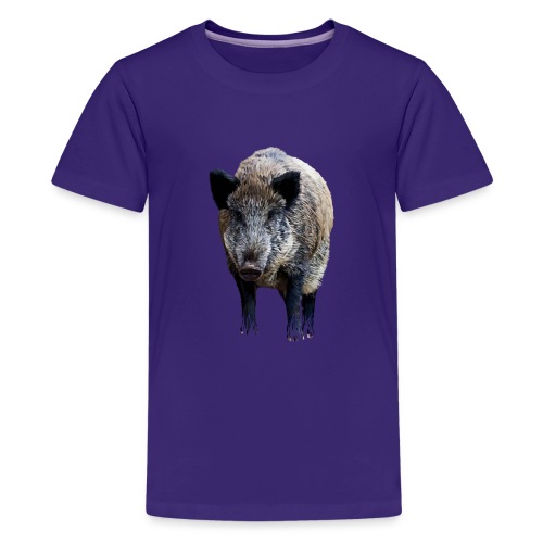 Wildschwein - Teenager Premium T-Shirt