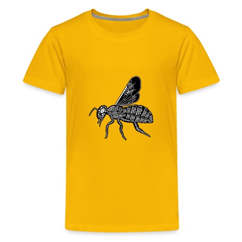 Squelette abeille - T-shirt Premium Ado