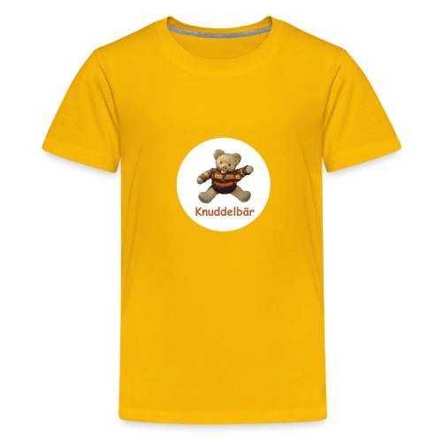Teddybär Knuddelbär Schmusebär Teddy orange braun - Teenager Premium T-Shirt