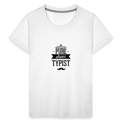 Zu 100% super Schreibkraft - Teenager Premium T-Shirt