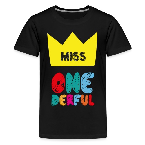 miss onederful bunt - Teenager Premium T-Shirt