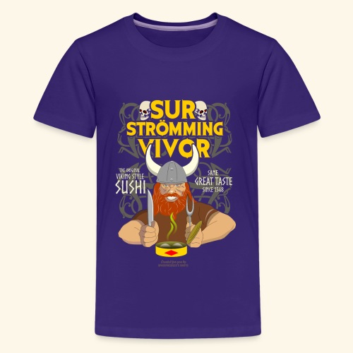 Surströmming Survivor - Teenager Premium T-Shirt