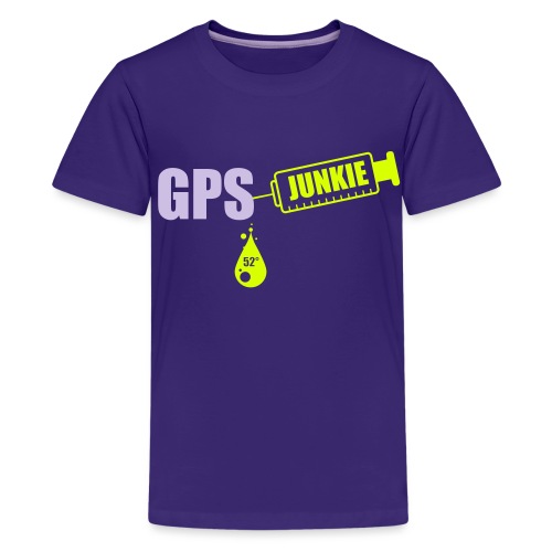 GPS Junkie - 3colors - 2010 - Teenager Premium T-Shirt