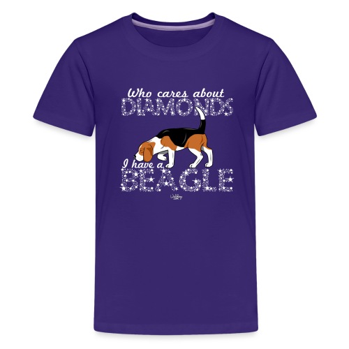 beaglediamonds - Teinien premium t-paita