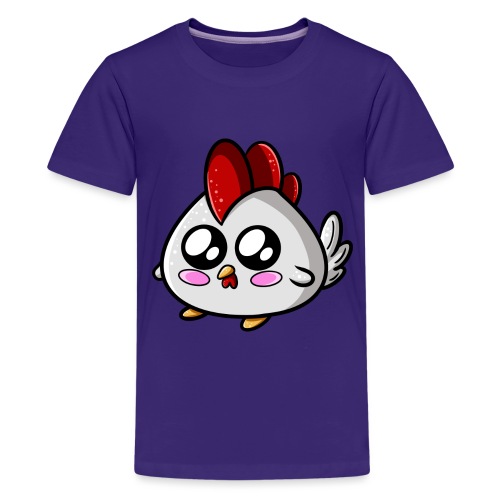 ¡Pollo Kawaii! - Camiseta premium adolescente