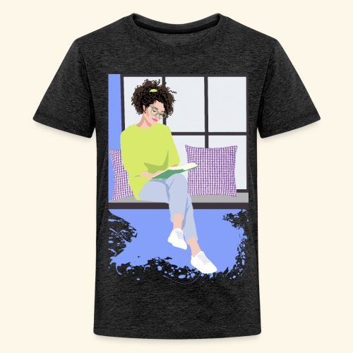 Amante de los libros - Camiseta premium adolescente
