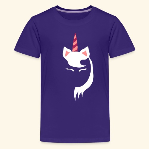 Unicorn Face - Teenager Premium T-Shirt
