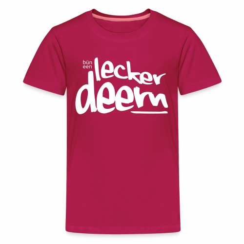 Lecker Deern - Teenager Premium T-Shirt