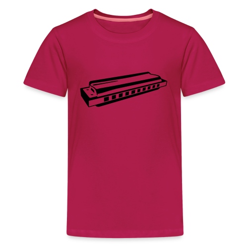 Harmonica - Teenage Premium T-Shirt