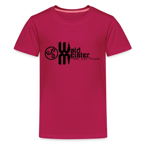 Waldmeister.ch real psy music - Teenage Premium T-Shirt