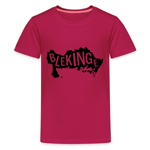 Blekingekarta - Premium-T-shirt tonåring
