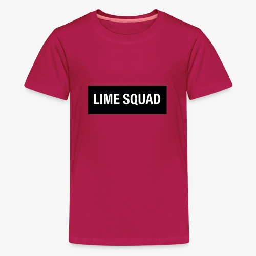 LIME SQUAD V1 - Premium-T-shirt tonåring