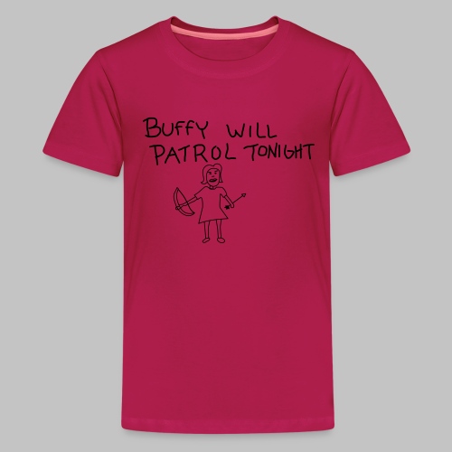 buffy's patrol - Teenage Premium T-Shirt