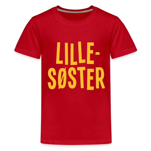 Lillesøster - Premium T-skjorte for tenåringer