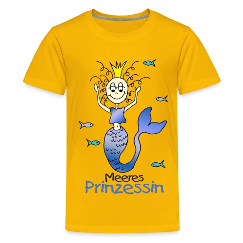 Meeres Prinzessin - Teenager Premium T-Shirt