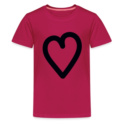 mon coeur heart - T-shirt Premium Ado