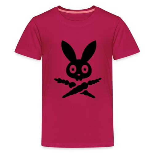 Skully Sternauge auge hase kaninchen bunny häschen - Teenager Premium T-Shirt