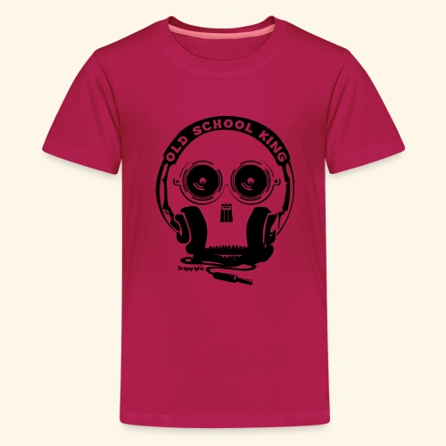 Audio Skull - T-shirt Premium Ado