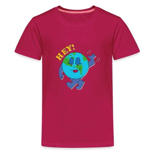 Hallo Earth - Teenager Premium T-Shirt