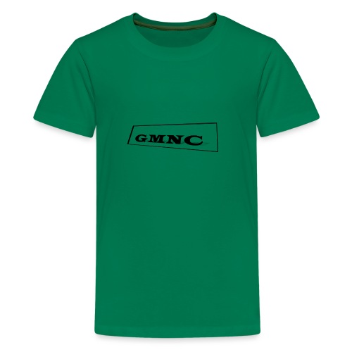 Einfacher aber moderner GMNC Schriftzug - Teenager Premium T-Shirt