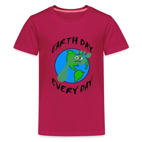 Earth Day Every Day - Teenager Premium T-Shirt