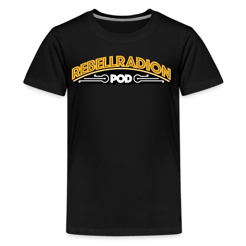rebellradion logo 2017 - Premium-T-shirt tonåring
