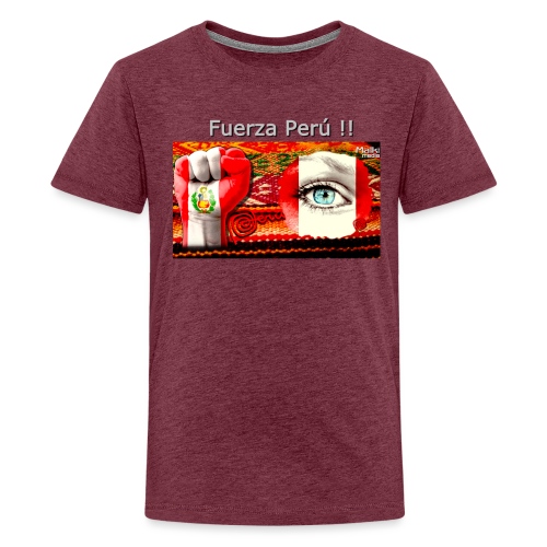 Telar Fuerza Peru I - Camiseta premium adolescente