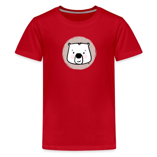 Süßer Bär - Portrait - Teenager Premium T-Shirt