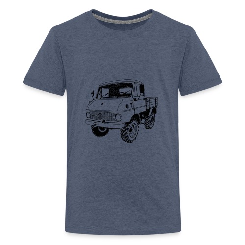 Unimog - Oldtimer - Offroad - Universal Motorgerät - Teenager Premium T-Shirt