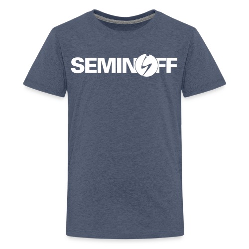 Seminoff plain logo - Premium-T-shirt tonåring