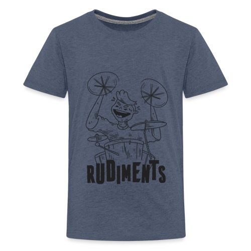 Drums Rudiments - Teenager Premium T-Shirt