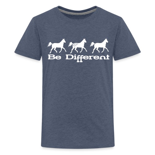 Be different..Appaloosa Pferd - Teenager Premium T-Shirt