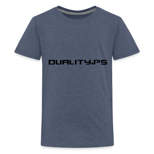 dualitypstext - Premium-T-shirt tonåring