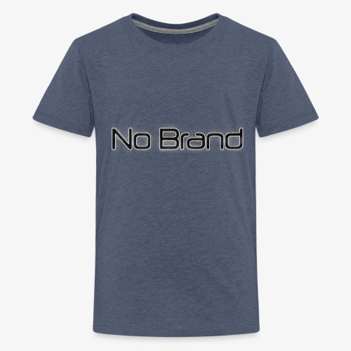 Ingen merkepulver - Premium T-skjorte for tenåringer