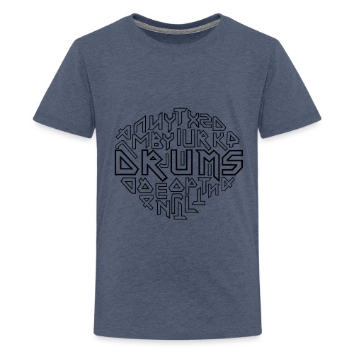 Drums Art - Teenager Premium T-Shirt