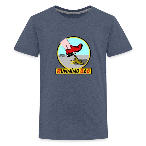 RUNNING GAG ! (footing, jogging, marathon) - T-shirt Premium Ado